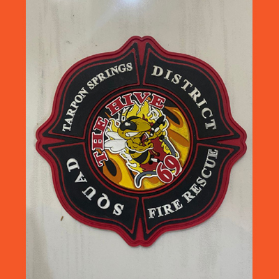 PVC Patches SQUARD